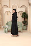 Nacht Polka Dot Maxi Abaya