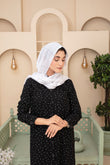 Modernes Hemdblusen-Abaya-Set