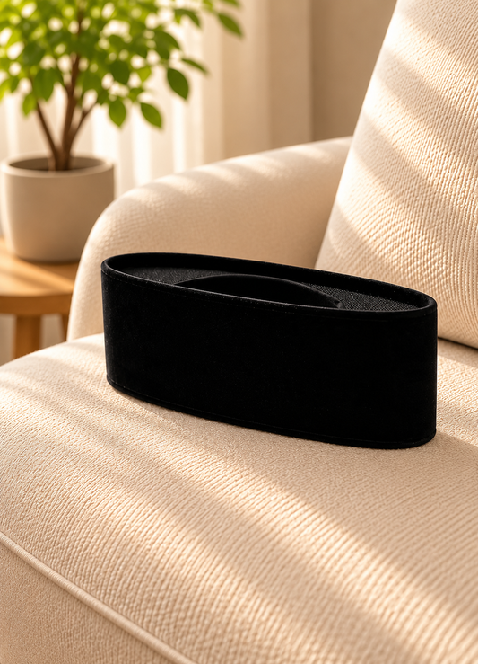 Black Velvet Peci Cap | Traditional Foldable Kopiah