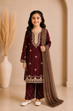 Girls Occasion 3-Piece Suit — No. 069