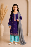 Printed Girls 3-Piece Suit — No. 056