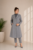 Premium Tailored Wool-Blend Overcoat — No. 022