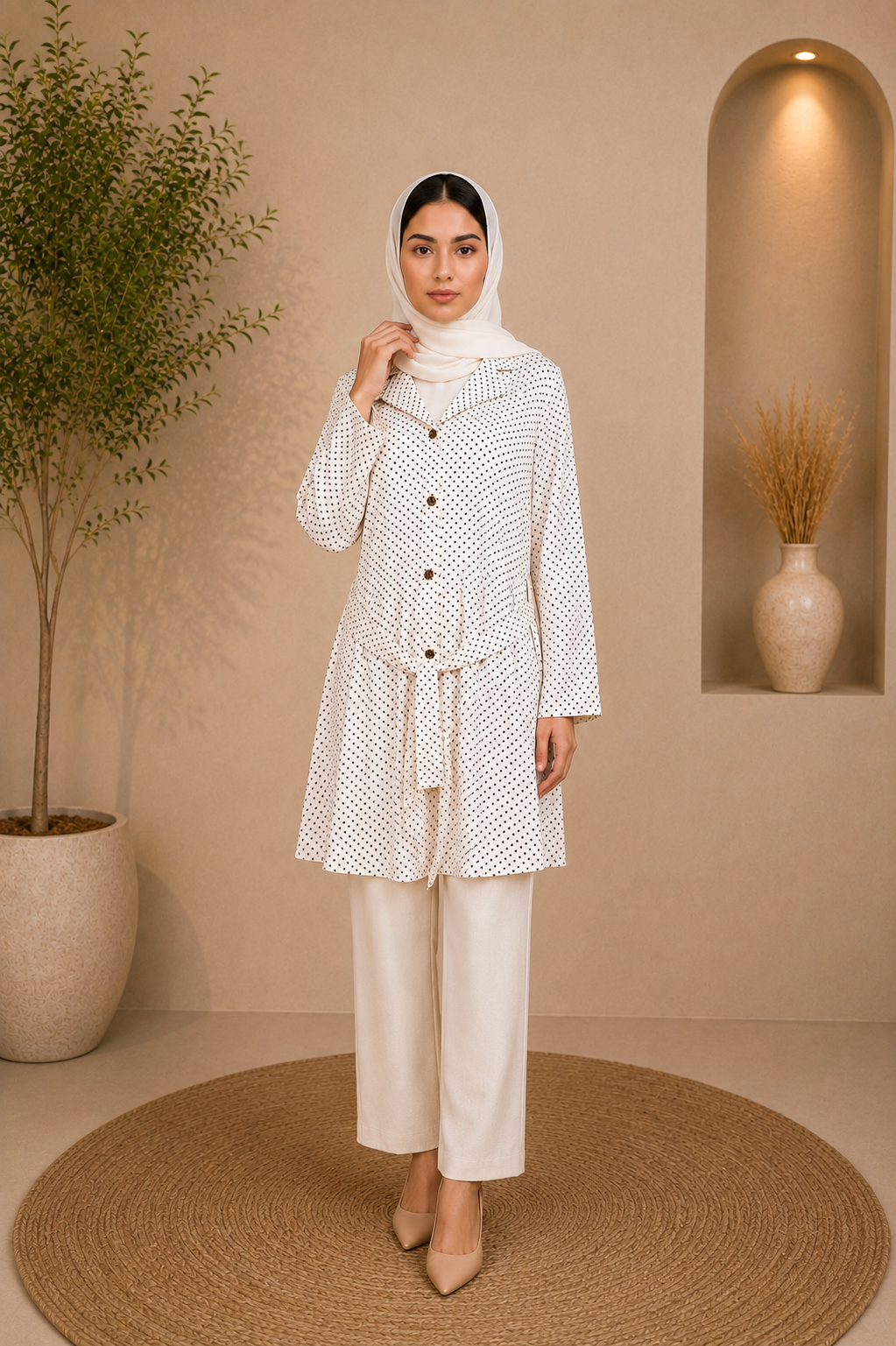 Shirt-Style Modest Burqa — No. 468