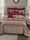 Slate Red Heritage Bedding Collection