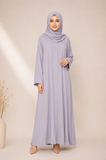 Hidden Button Abaya — No. 083