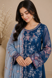 Embroidered Kameez Suit — No. 215
