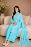 Embroidered Kameez Suit — No. 192