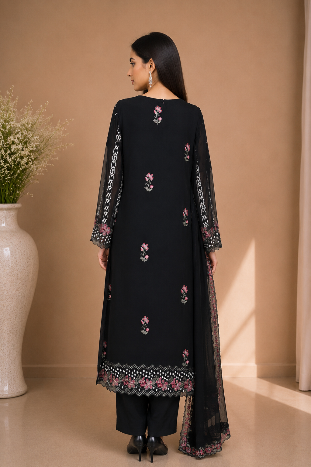Traditional Embroidered Suit — No. 216