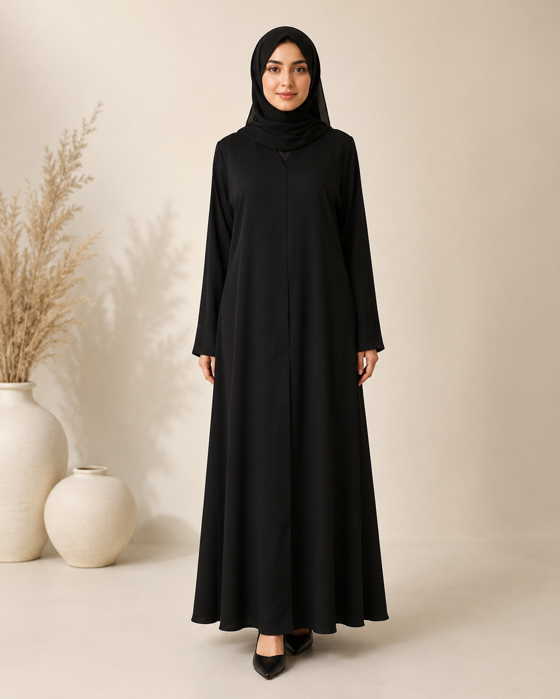 Classic Modest Abaya — No. 472