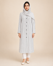 Printed-Style Abaya