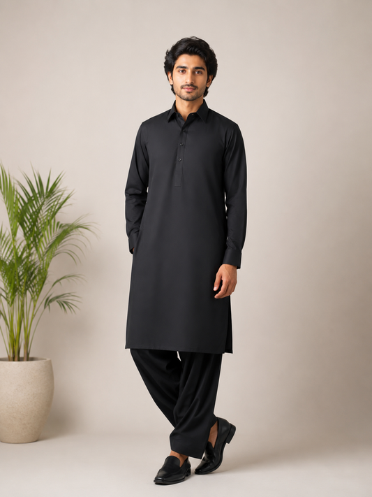 Black 2-Piece Gents Suit