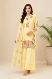 Embroidered Suit with Fancy Dupatta — No. 083