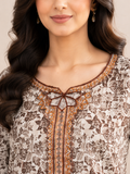 Embroidered Cuff Ladies Suit — No. 118