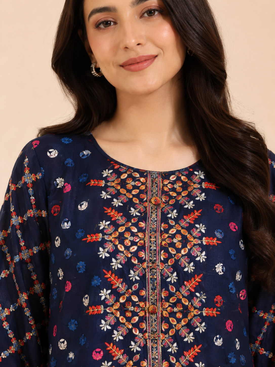 Embroidered 2-Piece Suit — No. 099