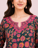 Neck and Cuff Embroidered Suit — No. 117