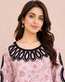 Neck-Embroidered 2-Piece Suit — No. 103