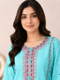Embroidered Neck Suit — No. 093
