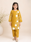 Embroidered Girls 2-Piece Suit — No. 052