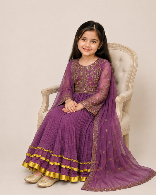 embroided fancy frocks