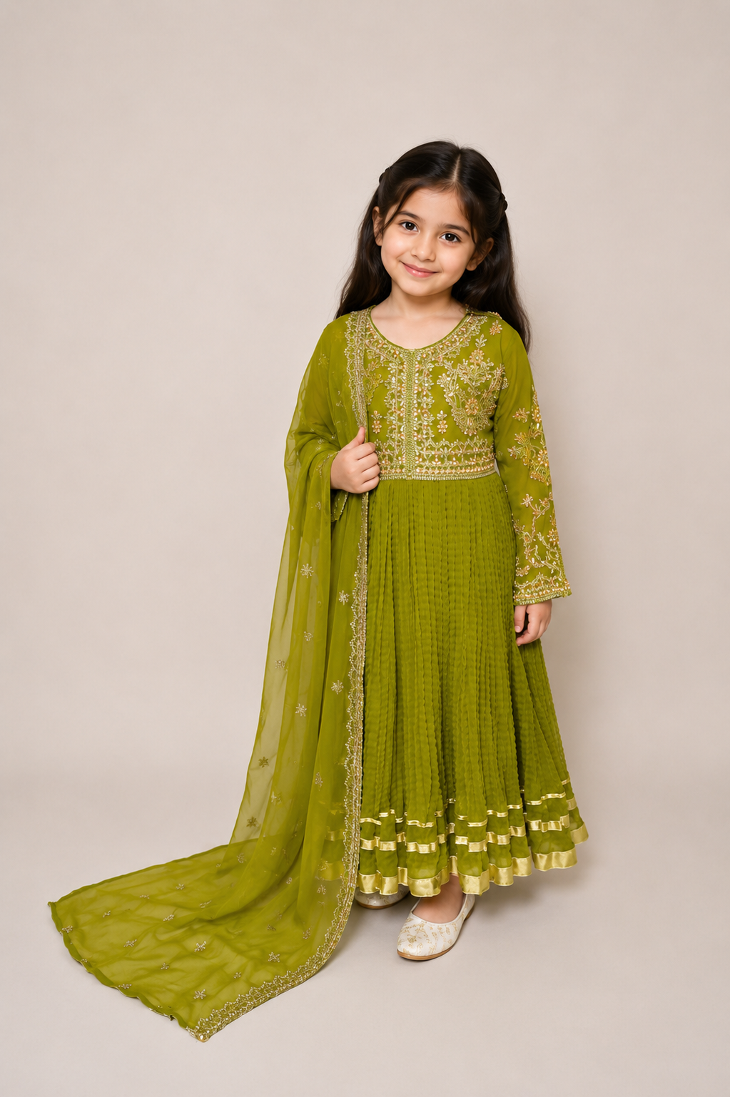 embroided fancy frocks