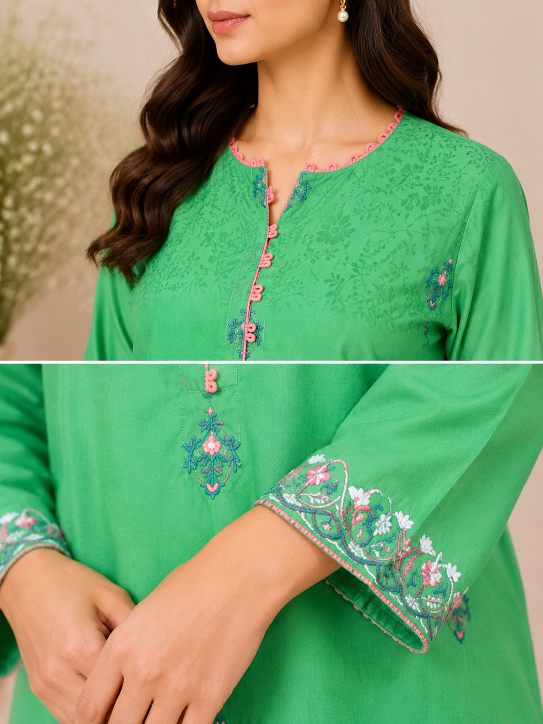 Plain 2-Piece Lawn Suit — Smart Fit — My Link for ALL
