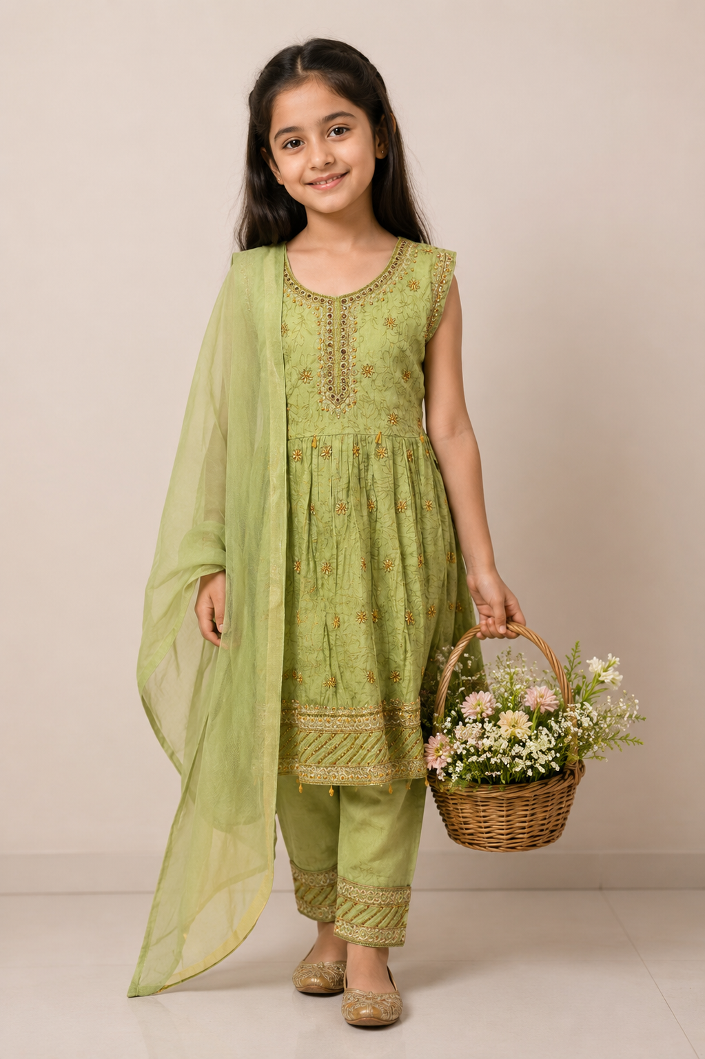 3-Piece Embroidered Boys Suit with Matching Dupatta — My Link for ALL