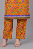 Plain 2-Piece Lawn Suit with Cuff Embroidery — C — My Link for ALL