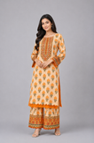 Neck Embroidered 2-Piece Plain Lawn Suit — A — My Link for ALL