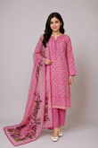 3-Piece Neck-Embroidered Lawn Suit with Matching Dupatta — My Link for ALL