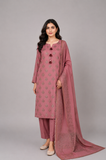 3-Piece Plain Neck-Embroidered Lawn Suit — My Link for ALL