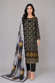 3-Piece Elegant Lawn Suit with Embroidered Dupatta — My Link for ALL