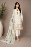 3 piece embroided light skin color