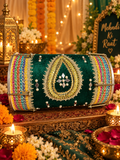 Traditional Embroidered Dholki