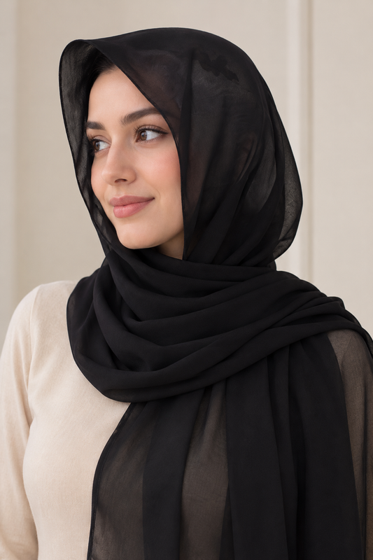 Black scarf
