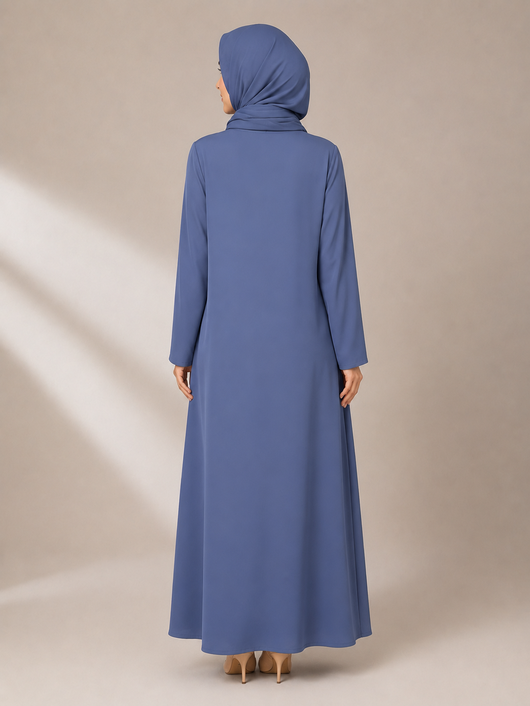 Classic Button-Front Abaya