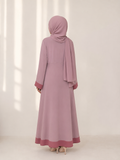 Frock-Style Abaya with Top Buttons
