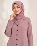 Classic Shirt-Cut Abaya