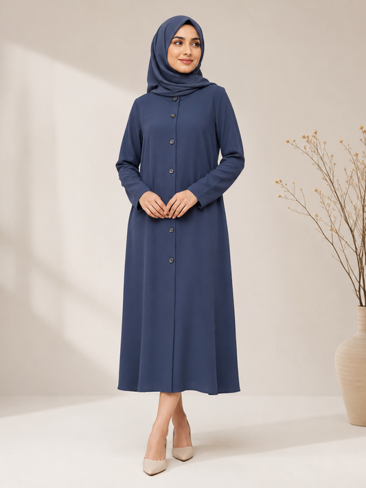 Classic Shirt-Cut Burqa