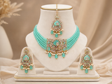 Jhumka Earrings and Chukar Set
