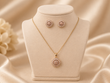 Earrings and Necklace Jewellery Set — No. 043