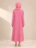 Two-Shade Button Burqa