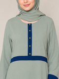 Layered Frock-Style Burqa