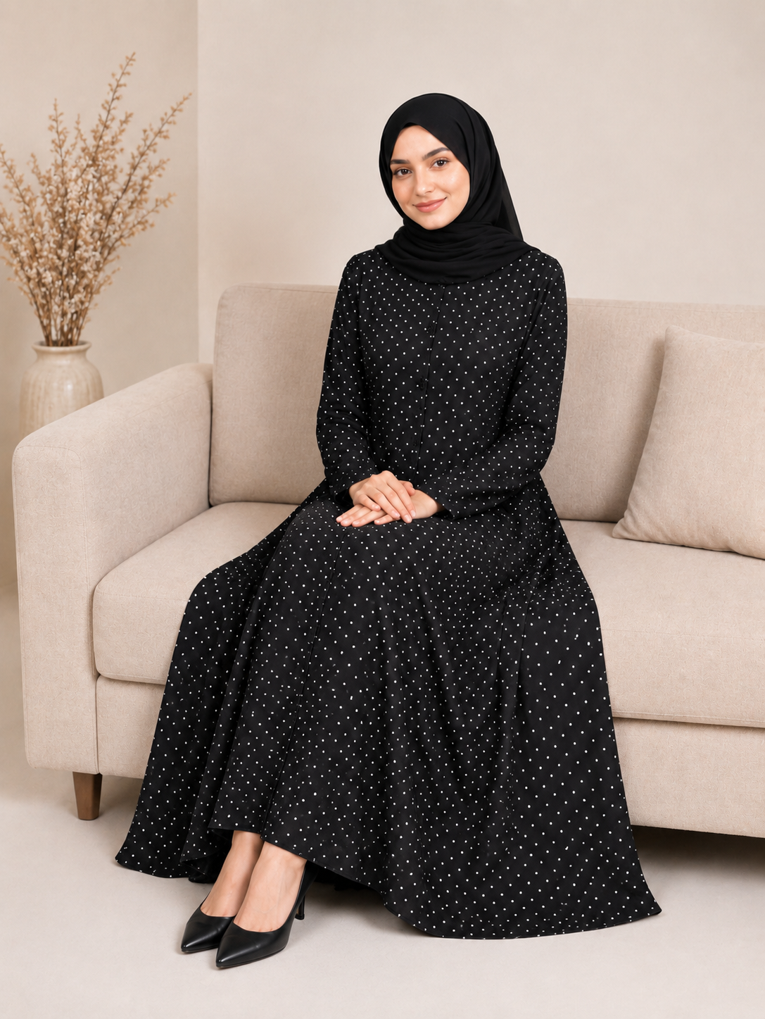 Polka Dot Burqa