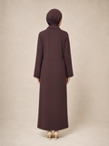 Brown Shirt-Style Burqa