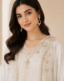 Embroidered Suit with Dupatta — No. 141