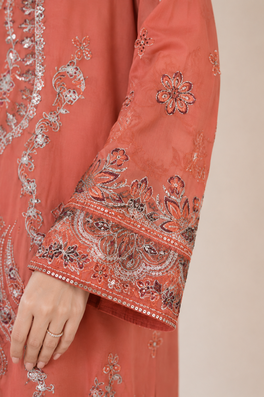 Embroidered Classic Suit — No. 355