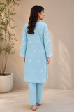 Embroidered Lawn Three-Piece Summer Suit 909