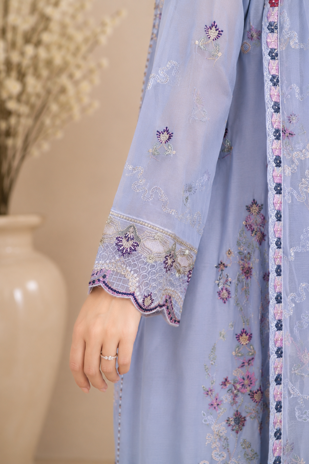 Embroidered Three-Piece Occasion Suit 904