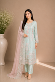 Embroidered Kameez Suit — No. 200