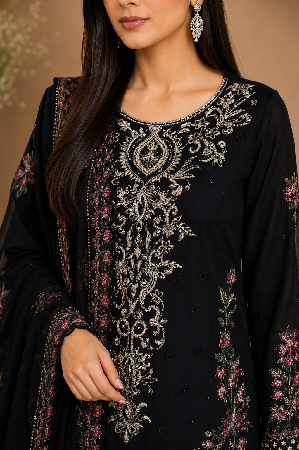 Traditional Embroidered Suit — No. 216